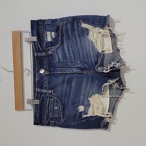AEO high rise jeans short